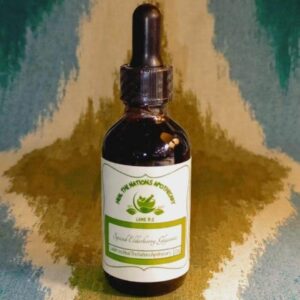 Spiced Elderberry Glycerite
